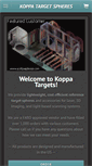 Mobile Screenshot of koppatargets.com